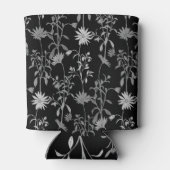 Bloemen vintage: naadloze uitnodigingsachtergrond. blikjeskoeler (Achterkant)