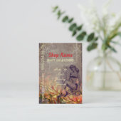  bloemen - Visitekaartje (Staand voorkant)