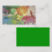 Bloemen - Visitekaartje (Voorkant / Achterkant)