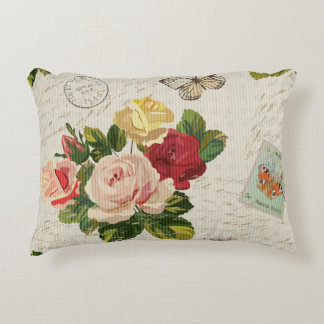 bloemen, vlinder elegantie accent kussen