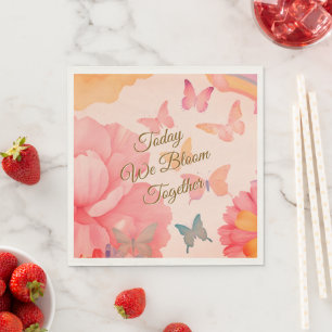 Bloemen & Vlinders Levendige Natuur Liefhebbers Tu Servet