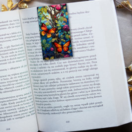 Bloemen & Vlinders Vouwen Bladwijzer Bookmarker Visitekaartjes