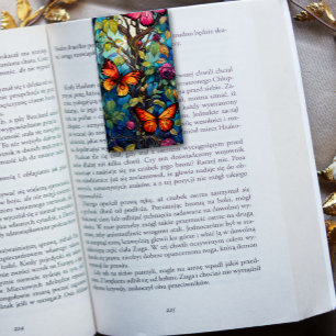 Bloemen & Vlinders Vouwen Bladwijzer Bookmarker Visitekaartjes