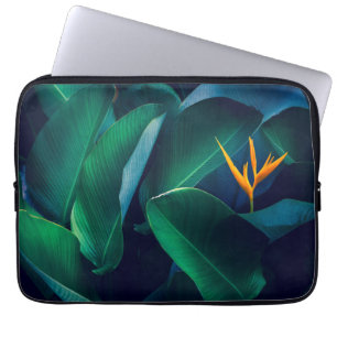Bloemen Vogel van het Paradijs Laptop Sleeve