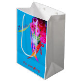 Bloemen voor alles Gift Bag Medium Cadeauzakje (Voorkant Gekanteld)