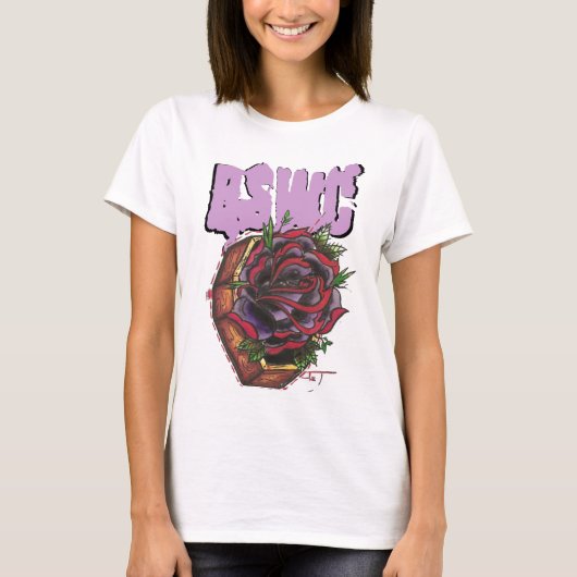 Bloemen voor de dood t-shirt (Voorkant)
