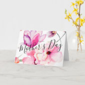 Bloemen voor de Moederdag van mama Kaart (Gele Bloem)