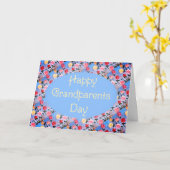 Bloemen voor Grootouders Dag Kaart (Gele Bloem)