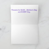 Bloemen voor Mamma Kaart (Binnen)