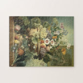 Bloemen voor middeleeuwse kunst legpuzzel (Horizontaal)