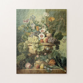 Bloemen voor  middeleeuwse kunst legpuzzel