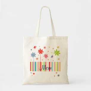 Bloemen voor Moederdag Canvas tas