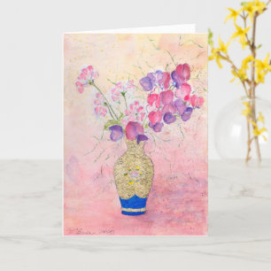 Bloemen voor Valentijnsdag.... Kaart