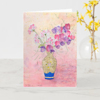 Bloemen voor Valentijnsdag.... Kaart