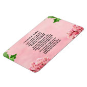 Bloemen Vriend Gedicht Magneet (Linkerzijde)