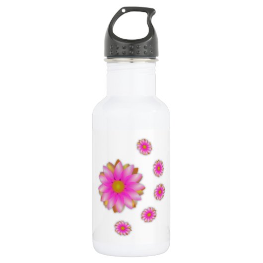 Bloemen Waterfles (Voorkant)