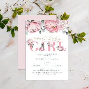 Bloemen Waterverf Eucalyptus groen gepersonaliseer Kaart