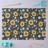 Bloemen Waterverf Zonnebloem Tissuepapier (Craft)