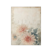  Bloemen Weekplanner Stationery Notitieblok (Gedraaid)