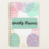 Bloemen Wekelijks/Maandelijks Planner (Voorkant)