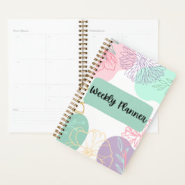 Bloemen Wekelijks/Maandelijks Planner