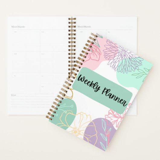 Bloemen Wekelijks/Maandelijks Planner (Display)