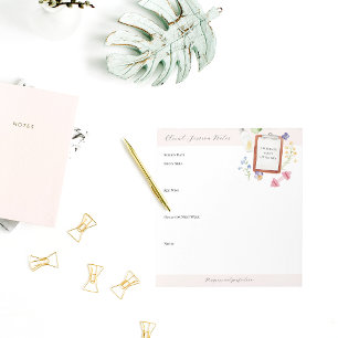 Bloemen Wellness Voortgangs Tracker   Clientnotiti Notitieblok