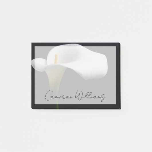 Bloemen | White Calla Lily Post-it® Notes (Voorkant)