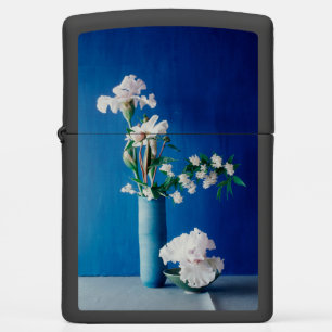 Bloemen White Iris in Vase