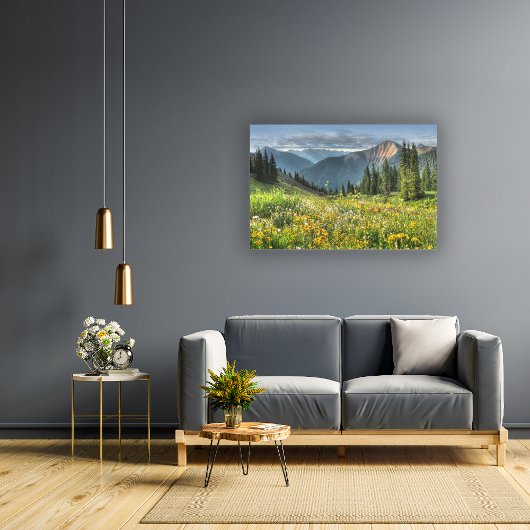 Bloemen | Wildbloemen Silverton Colorado Canvas Afdruk