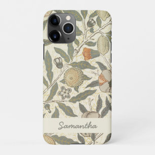  Bloemen William Morris Fruit Art Nouveau iPhone 11Pro Hoesje