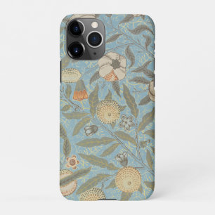  Bloemen William Morris Fruit Blue Floral iPhone 11Pro Hoesje