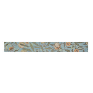  Bloemen William Morris Fruit Blue Floral Lint