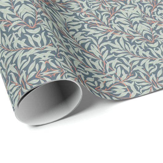 Bloemen William Morris Pattern. Cadeaupapier (Rol Hoek)
