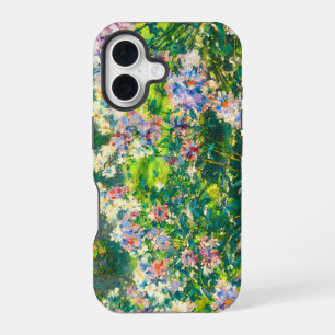   bloemen Windflowers illustratie iPhone 16 Hoesje