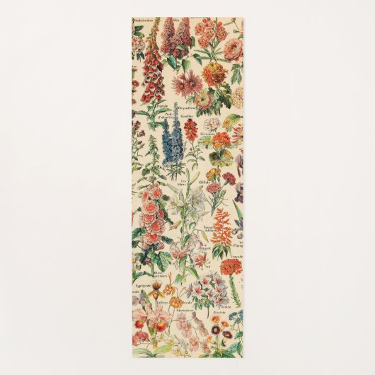  bloemen yogamat (Voorkant)