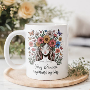 Bloemen zeer zacht koffiemok