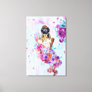 Bloemen Ziel Canvasprint Canvas Afdruk