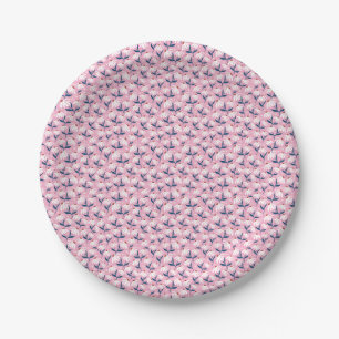 Bloemen zijn de waarachtigste taal van de liefde papieren bordje