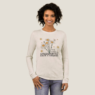 Bloemen Zijn Geluk Retro Margriet  Tri-Blend Shirt