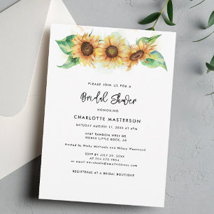 Bloemen Zonnebloem Greenery Script Vrijgezellenfee Kaart