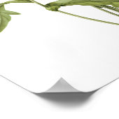 bloemen zonnebloem met bloemen door roodoute poster (Hoek)