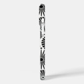 bloemen Zwart en Wit vector bloempatroon Case-Mate iPhone Case (Achterkant / Links)