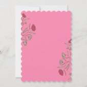 bloemenaankomst kaart (Achterkant)