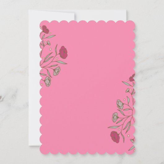 bloemenaankomst kaart (Achterkant)