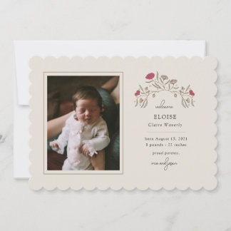 bloemenaankomst kaart