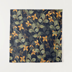 Bloemenachtergrond in naadloos patroon. wandkleed