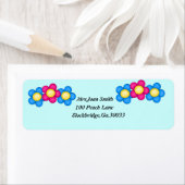 Bloemenadreslabels Etiket (Insitu)