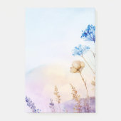 Bloemenaquarel notitieblok post-it® notes (Voorkant)