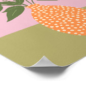 Bloemenarrangement in Vaas 02 Poster (Hoek)